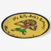 Grappige heksendokter Tiki Party - gepersonaliseer Papieren Bordje (Gekanteld)