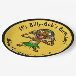 Grappige heksendokter Tiki Party - gepersonaliseer Papieren Bordje