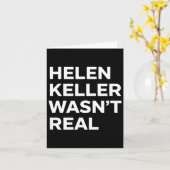 Grappige helen keller was geen echte verklaring sa kaart (Gele Bloem)