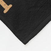 Grappige hengel vis - Visser Fleece Deken (Hoek)