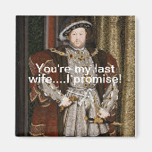 Grappige Henry VIII Magnet (Voorkant)