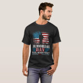 Grappige herdenkingsdag t-shirt (Voorkant volledig)
