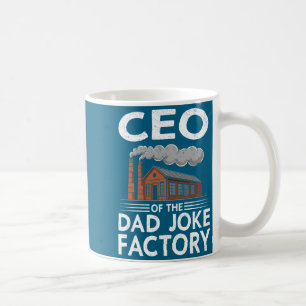Grappige Heren Ceo Papa Grap Factory Koffiemok