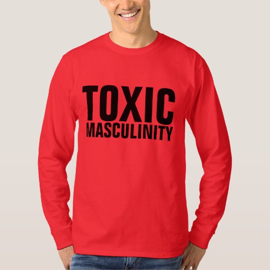 GRAPPIGE HEREN T-Shirts GIFTIGE MANNELIJKHEID (Voorkant)