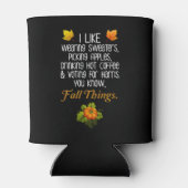 Grappige Herfst 2024 november Verkiezingen Pro-Har Blikjeskoeler (Achterkant)