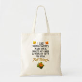 Grappige Herfst 2024 november Verkiezingen Pro-Har Tote Bag (Voorkant)
