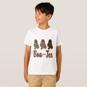 Grappige Herfst Halloween Ghost Boujee Boo-jee Spo T-shirt (Voorkant volledig)