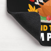 Grappige herfst Herfst Turkije Thanksgiving quotes Muismat (Hoek)