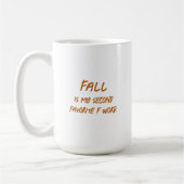 Grappige Herfst Humor Mok Herfst LOL Gift (Links)