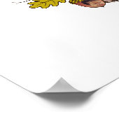 Grappige Herfst Photo Family Tree is vol met noten Poster (Hoek)