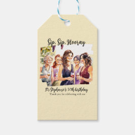 Grappige Herfst wijnproeverij 50ste verjaardag van Cadeaulabel