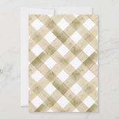 Grappige Herfst wijnproeverij 50ste verjaardag van Kaart (Achterkant)