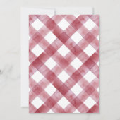 Grappige Herfst wijnproeverij 50ste verjaardag van Kaart (Achterkant)