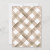 Grappige Herfst wijnproeverij 50ste verjaardag van Kaart (Achterkant)