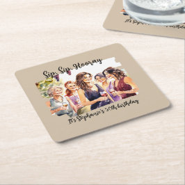 Grappige Herfst wijnproeverij 50ste verjaardag van Kartonnen Onderzetters