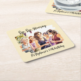 Grappige Herfst wijnproeverij 50ste verjaardag van Kartonnen Onderzetters