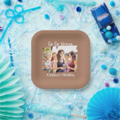 Grappige Herfst wijnproeverij 50ste verjaardag van Papieren Bordje (Feest)