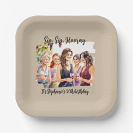 Grappige Herfst wijnproeverij 50ste verjaardag van Papieren Bordje