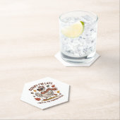 Grappige herfstgans kartonnen onderzetters (Insitu)