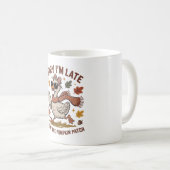 Grappige herfstgans koffiemok (Voorkant rechts)