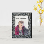 Grappige herinnering kaart (Gele Bloem)