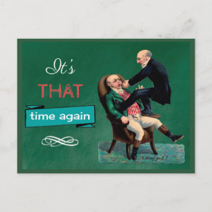Grappige herinneringskaart voor tandartsafspraak briefkaart