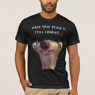 Grappige Hersenen Ladende Meme – Herkenbare Humori T-shirt