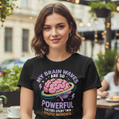 Grappige Hersenstromen Epilepsiebewustzijn Tri-Blend Shirt