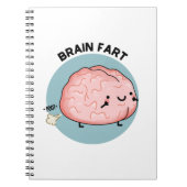 Grappige hersenwind anatomie woordgrap notitieboek (Voorkant)