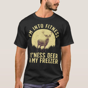 Grappige herten jacht kunst voor mannen vrouwen Wi T-shirt