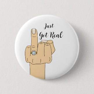 Grappige "Het is Menens" Trouwfeest Vrijgezellenfe Ronde Button 5,7 Cm