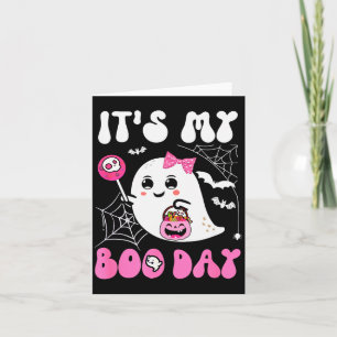 Grappige Het Is Mijn Boo Dag Schattige Halloween V Kaart
