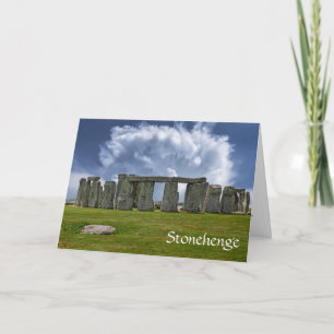 Grappige het verouderen van Stonehenge verjaardag Kaart