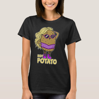 Grappige hete aardappel t-shirt