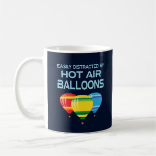 Grappige hete luchtballonnen Ballonvaren Koffiemok