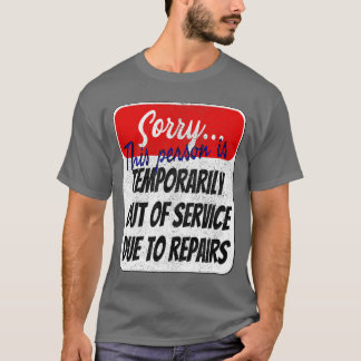 Grappige heup knie schouder gewricht vervangende o t-shirt