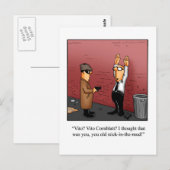 Grappige Hi en Hallo Humor Postkaart (Voorkant / Achterkant)