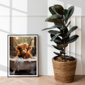 Grappige Highland koe posters