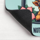 Grappige Highland Koe Retro Westerne Motivatie kun Muismat (Hoek)