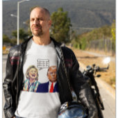 Grappige Hillary zegt Lock Trump Up T-shirt