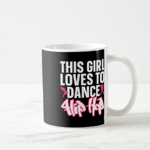 Grappige Hip Hop Dancing Art voor Kinderen Meisjes Koffiemok