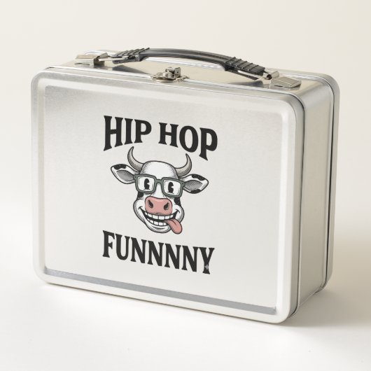Grappige Hip Hop Koe Vintage Gravure Shirt Ontwerp (Voorkant)