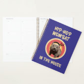 Grappige Hip-hop Wombat in Huis Planner (Display)