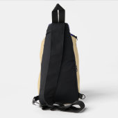 Grappige Hip-hop Wombat in Huis Sling Bag (Achterkant)