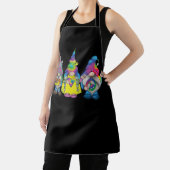 Grappige Hippie Gnome Vredesbord Gnomen Liefhebber Schort (Insitu)