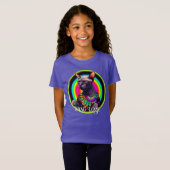Grappige Hippie Sphynx Kat T-shirt (Voorkant volledig)