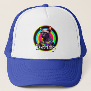 Grappige Hippie Sphynx Kat Trucker Pet