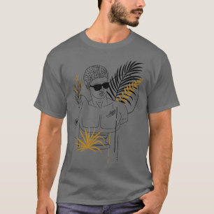 Grappige Hipster Hermes Griekse God Grappige Griek T-shirt