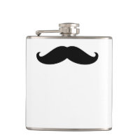 Grappige hipster snor