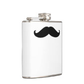 Grappige hipster snor heupfles (Rechts)